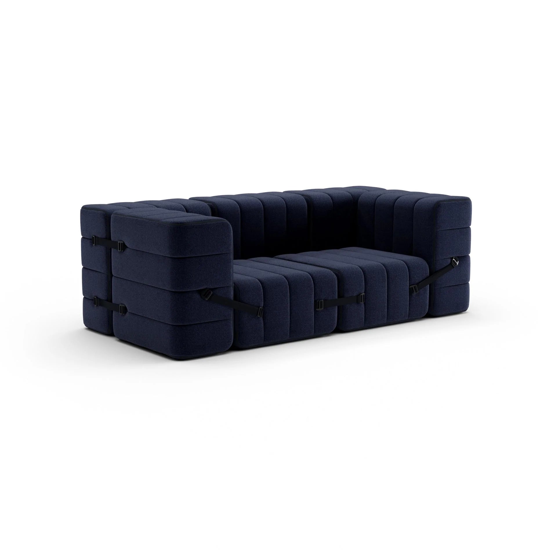 Modulares Sofa-System Curt - Dama Dunkelblau Sofas von Ambivalenz