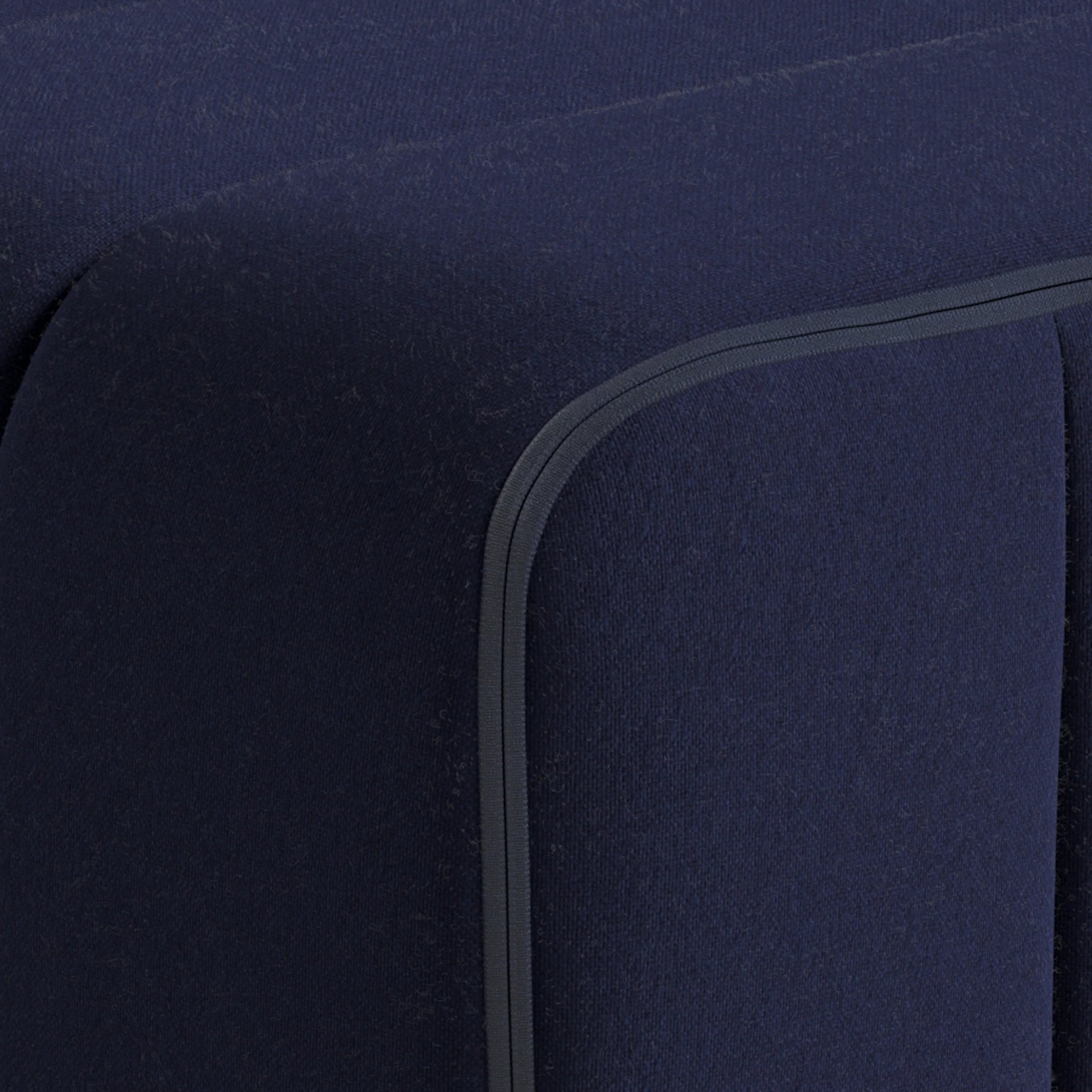 Modular sofa system Curt - Jet dark blue Sofas by Ambivalenz