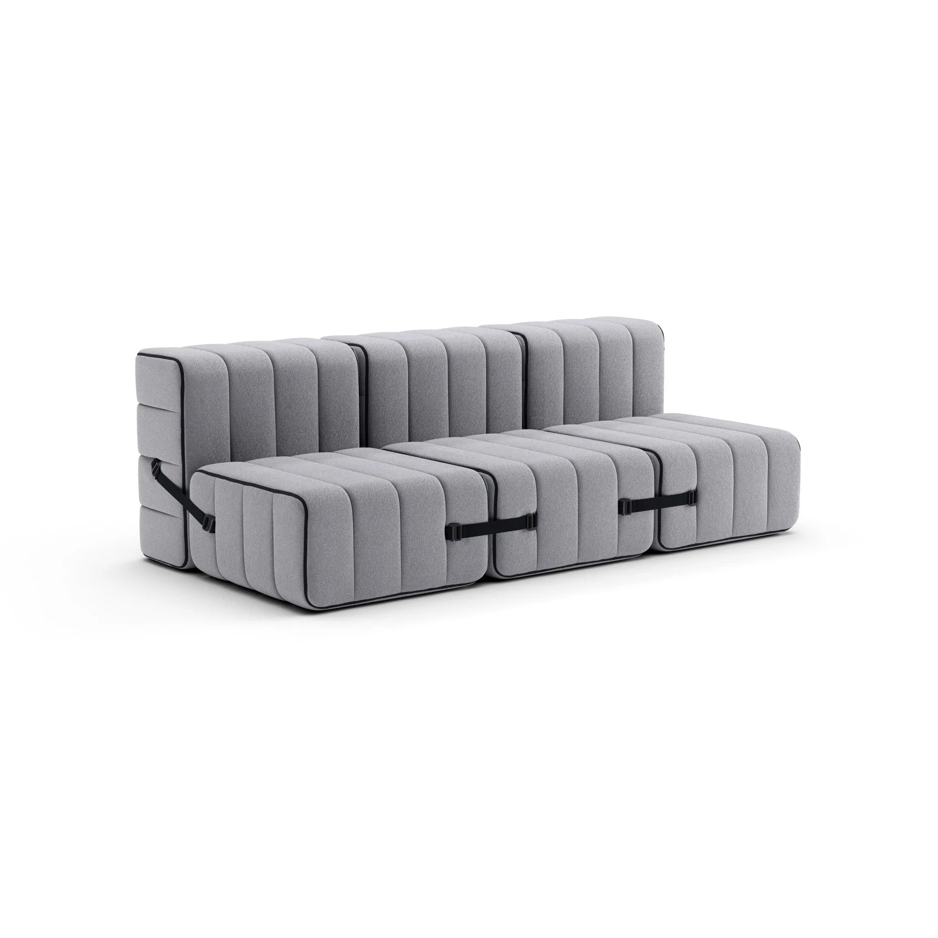 Modular Sofa System Curt - Jet Grey