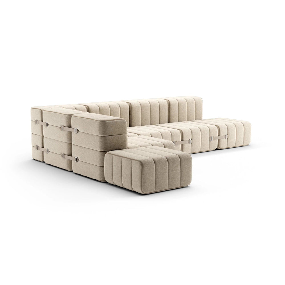 Modulares Sofasystem Curt - Jet Gray / Beige Sofas von Ambivalenz
