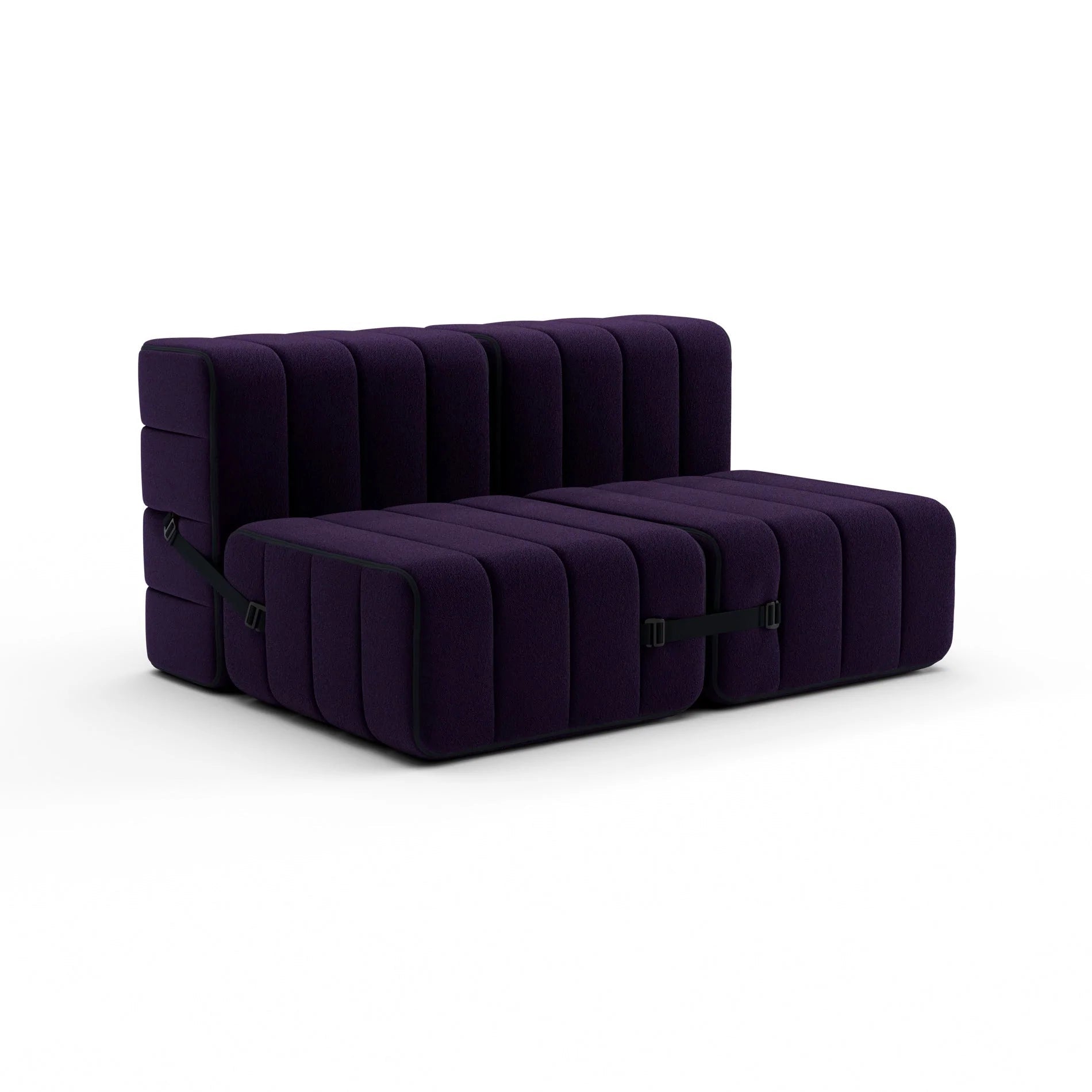 Modular Sofa System Curt - Jet Purple