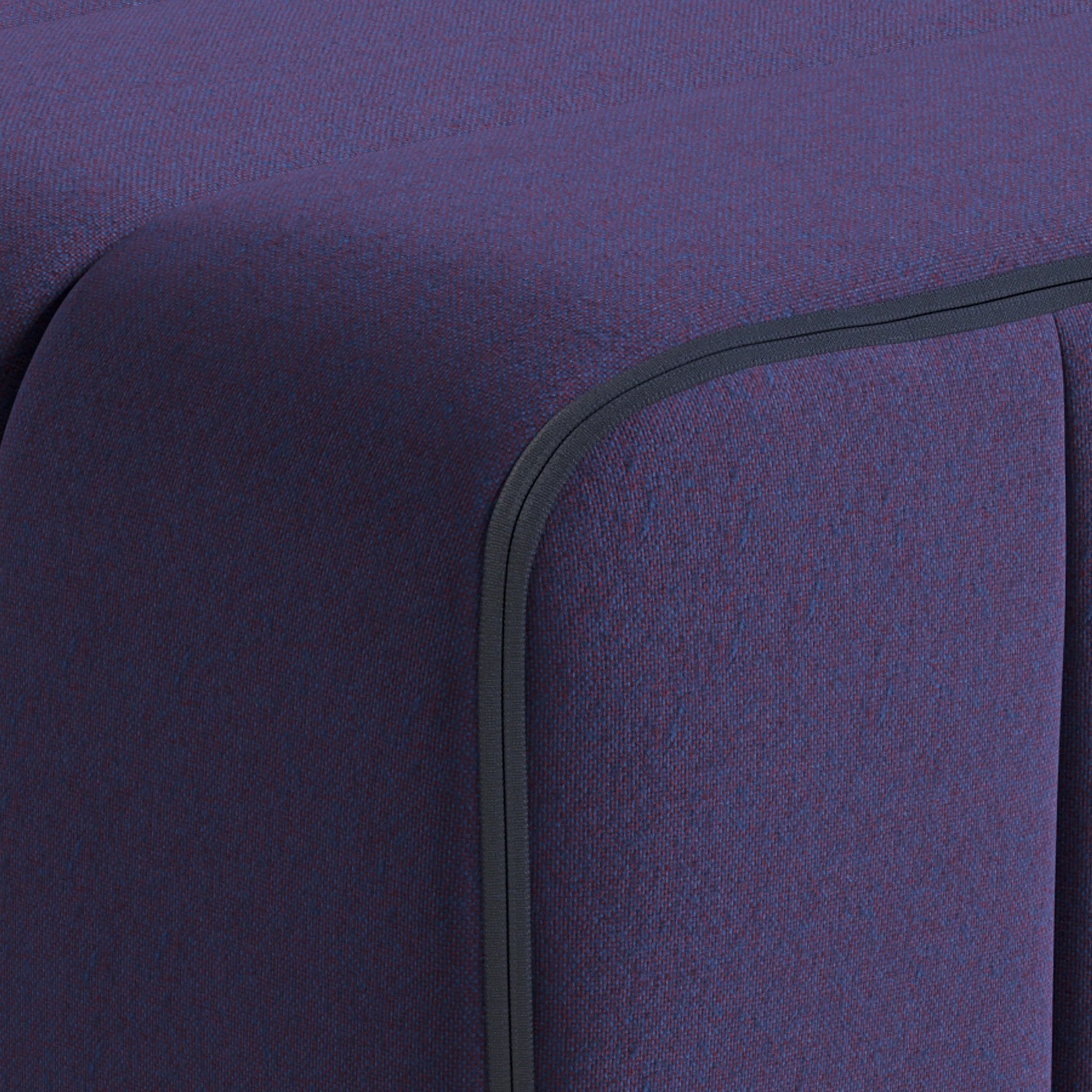 Modular sofa system Curt - Jet purple sofas from Ambivalenz