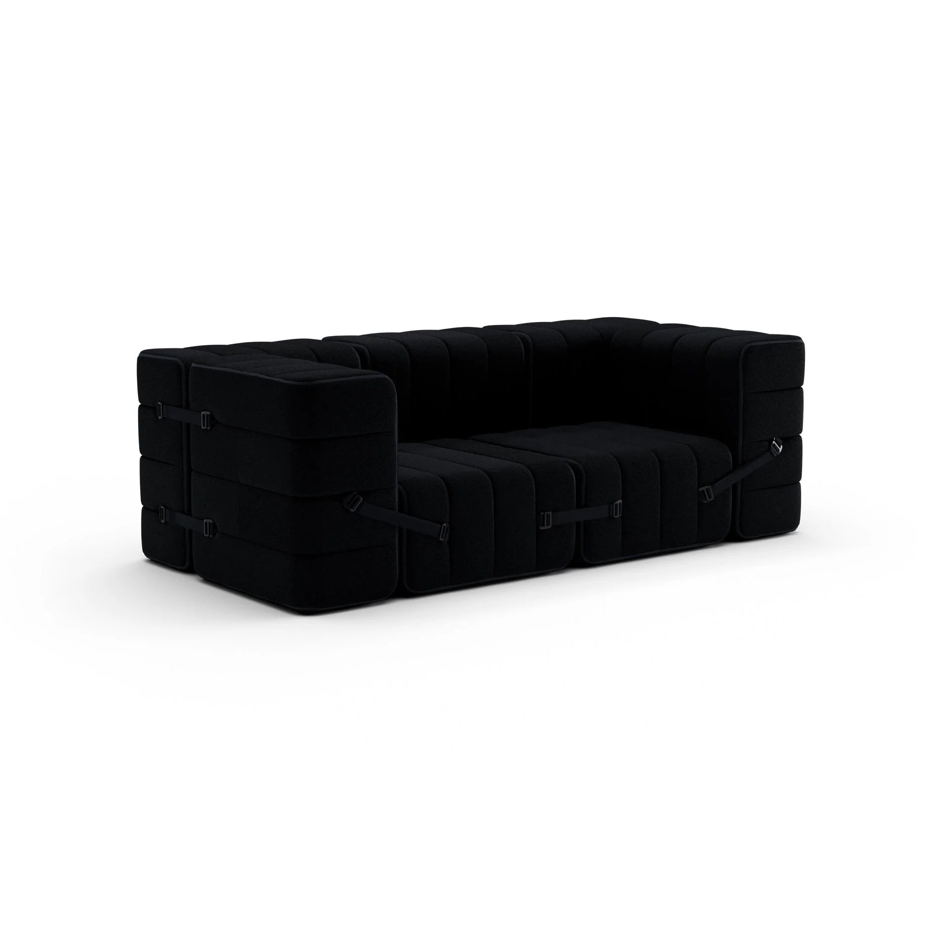 Modulares Sofa-System Curt - Sera Ebony Sofas von Ambivalenz