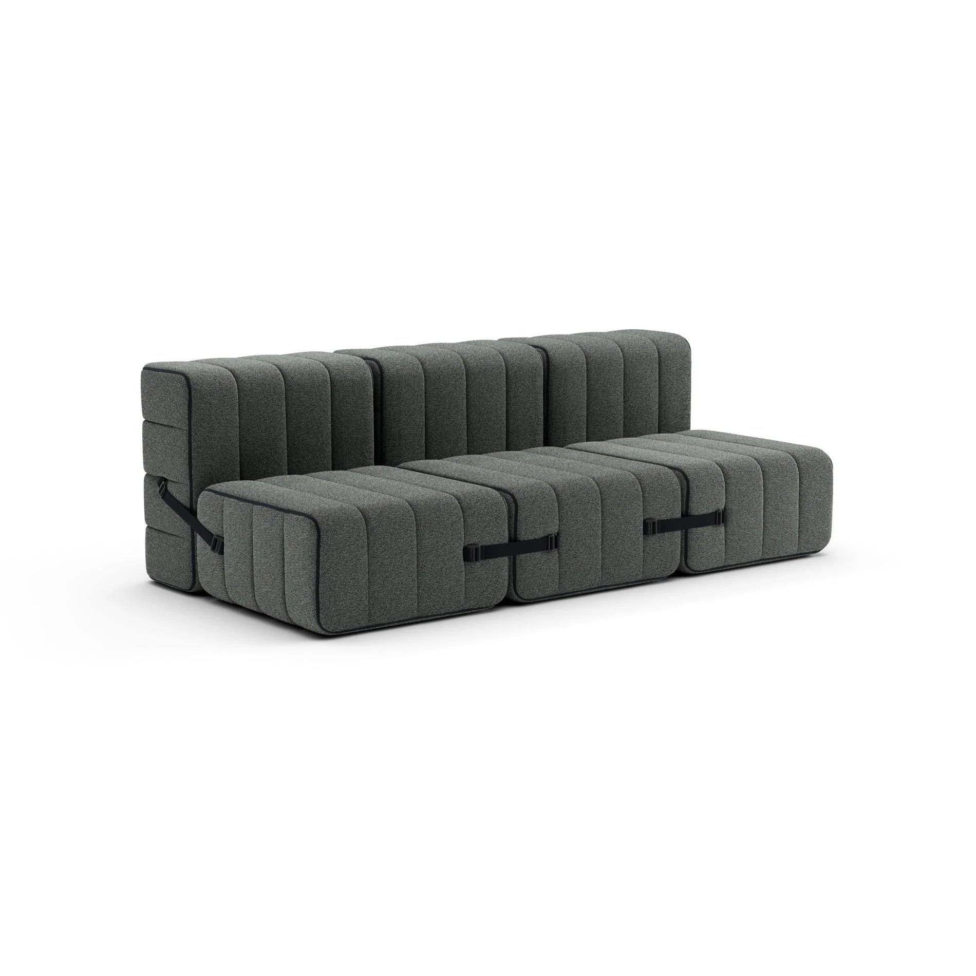 Modulares Sofa-System Curt - Sera Gravel Sofas von Ambivalenz