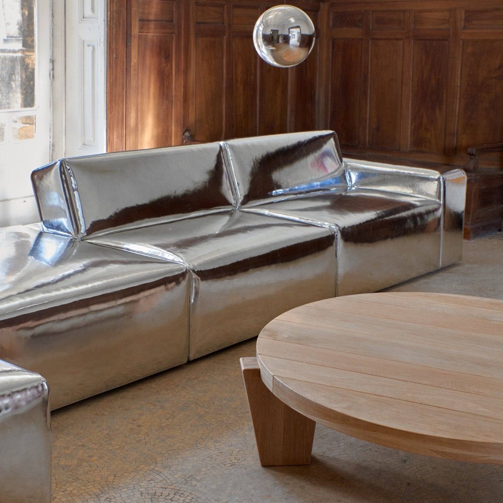 Porto Sofa Standard - Chrome/Metallic Sofas & pouffes von Project 213A