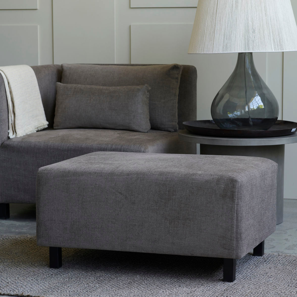 Pouf - Hazel Night Sofas &amp; pouffes by House Doctor