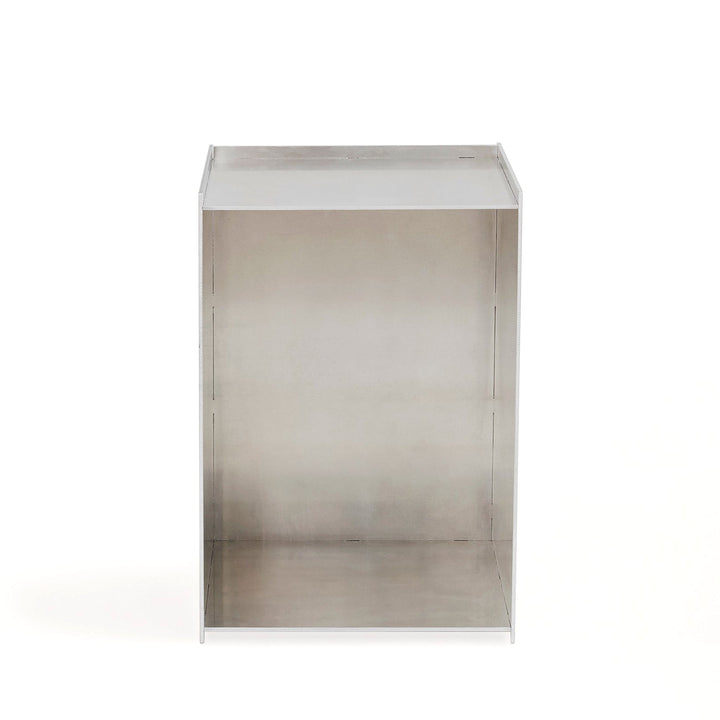 Rivet Box Table - Side table, Aluminum - Beistelltisch - Frama