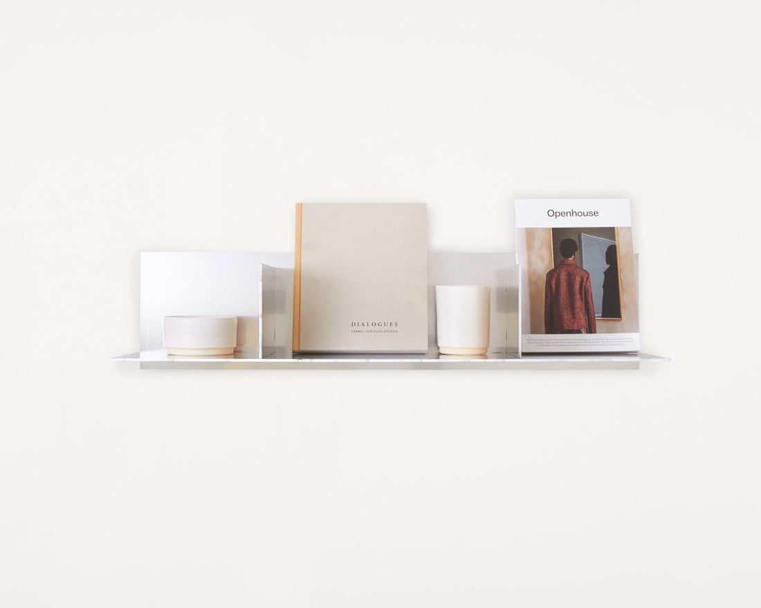 Rivet Shelf Small - Wall Shelf, Aluminum