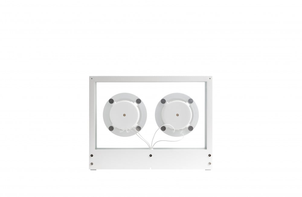Small Transparent Speaker - White - Lautsprecher