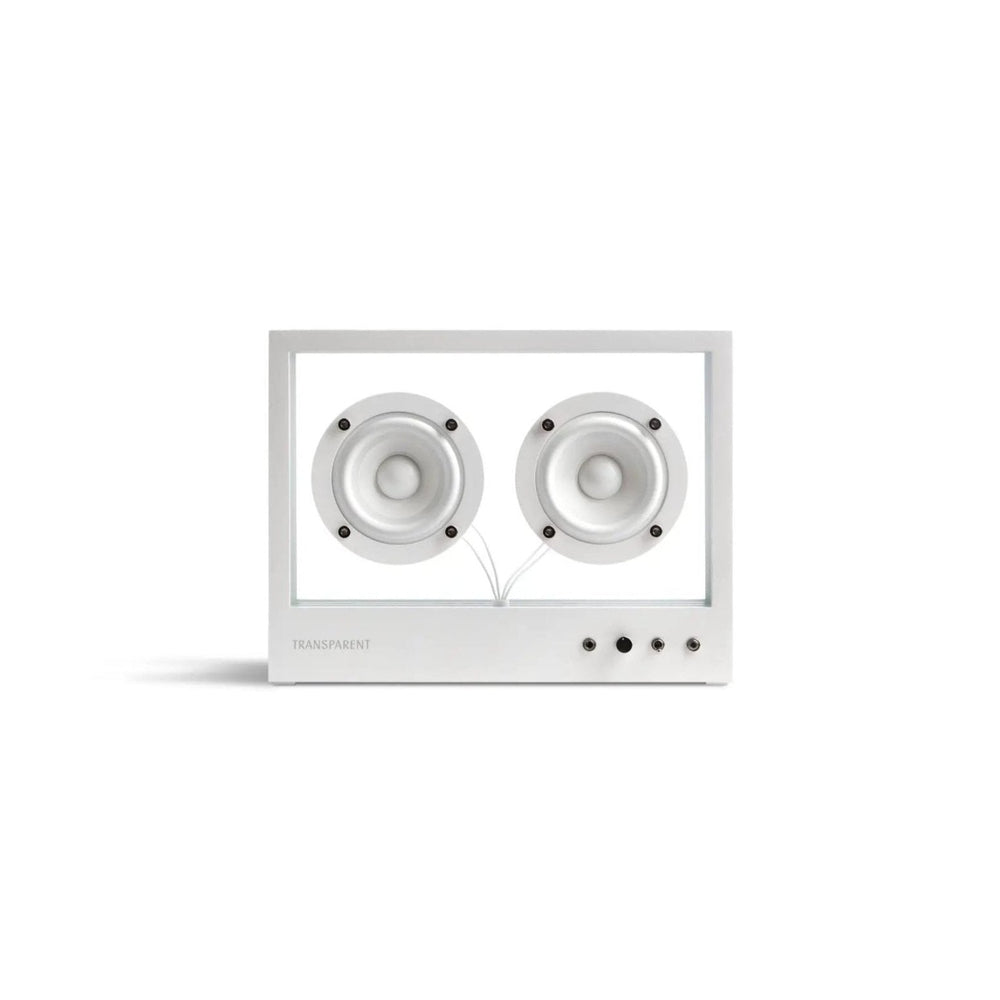 Transparent Speaker Klein - Weiß
