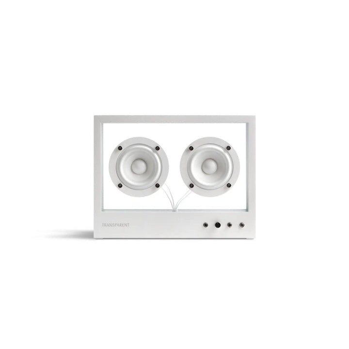 Transparent Speaker Small - White - Lautsprecher - Transparent