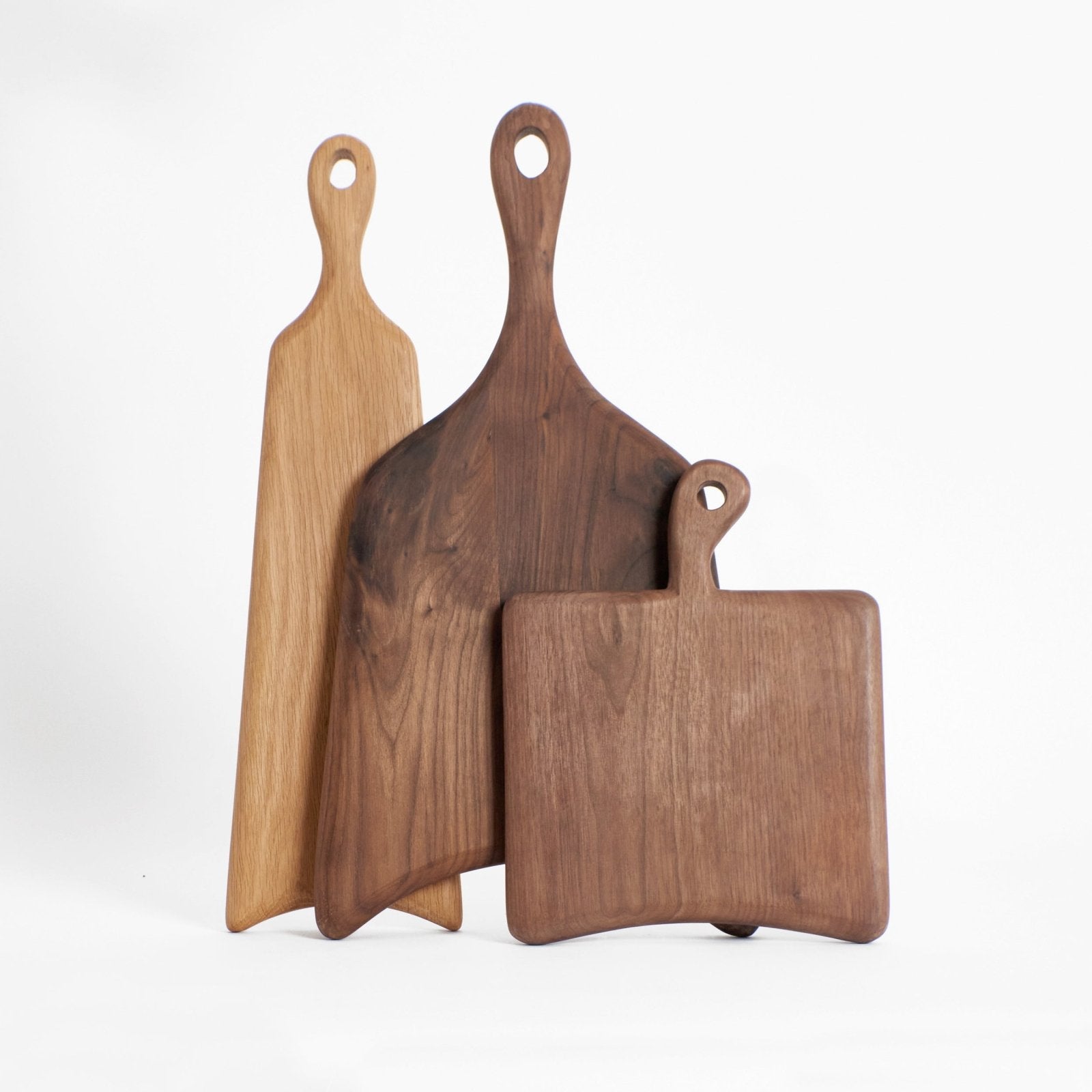 Square Wooden Board - Walnut Cutting Board Accessories by Project 213A