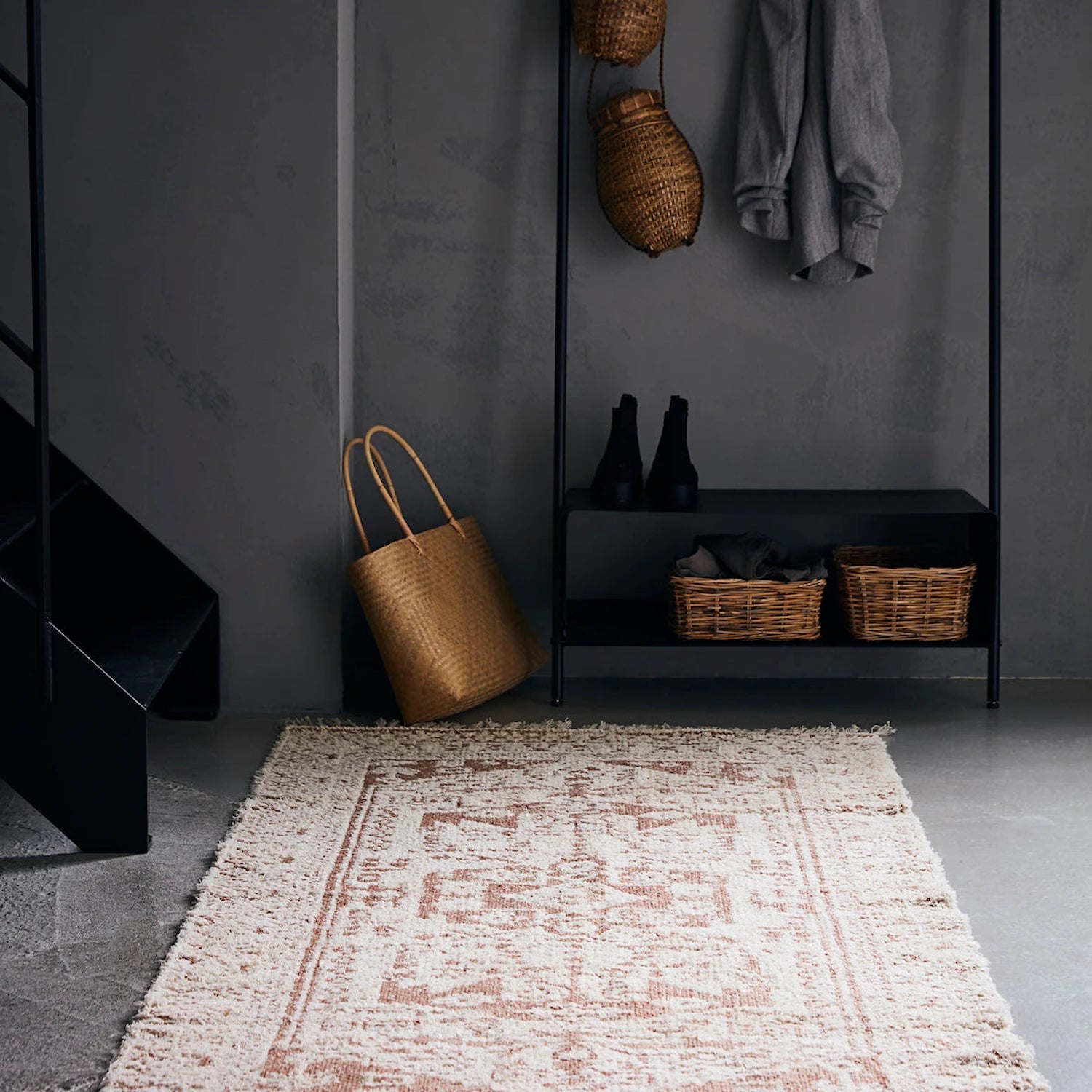 Rug - Wowe - Beige - 200x90cm Rug by House Doctor