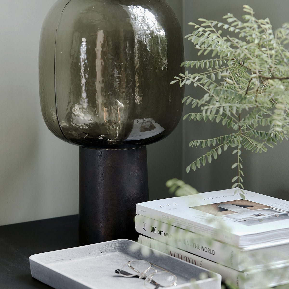 Table lamp - Note - Brass brown Table lamp by House Doctor