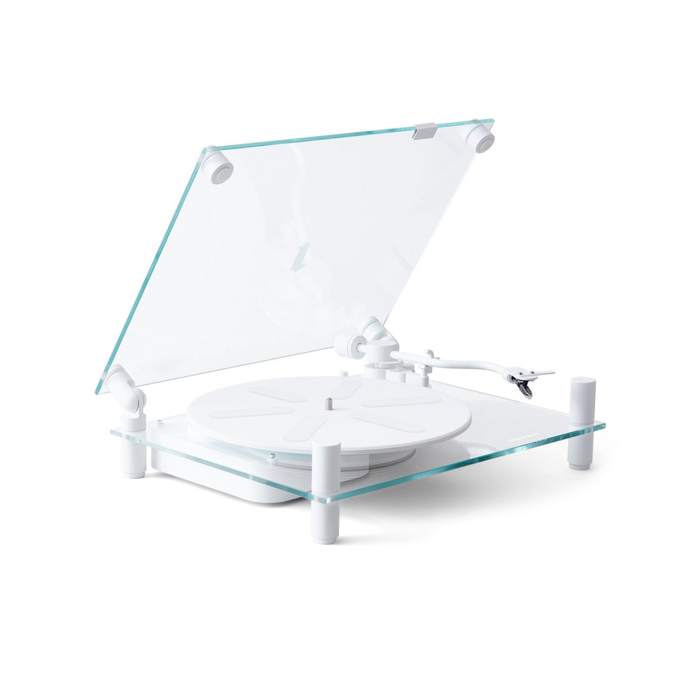 Transparent Plattenspieler - Weiß