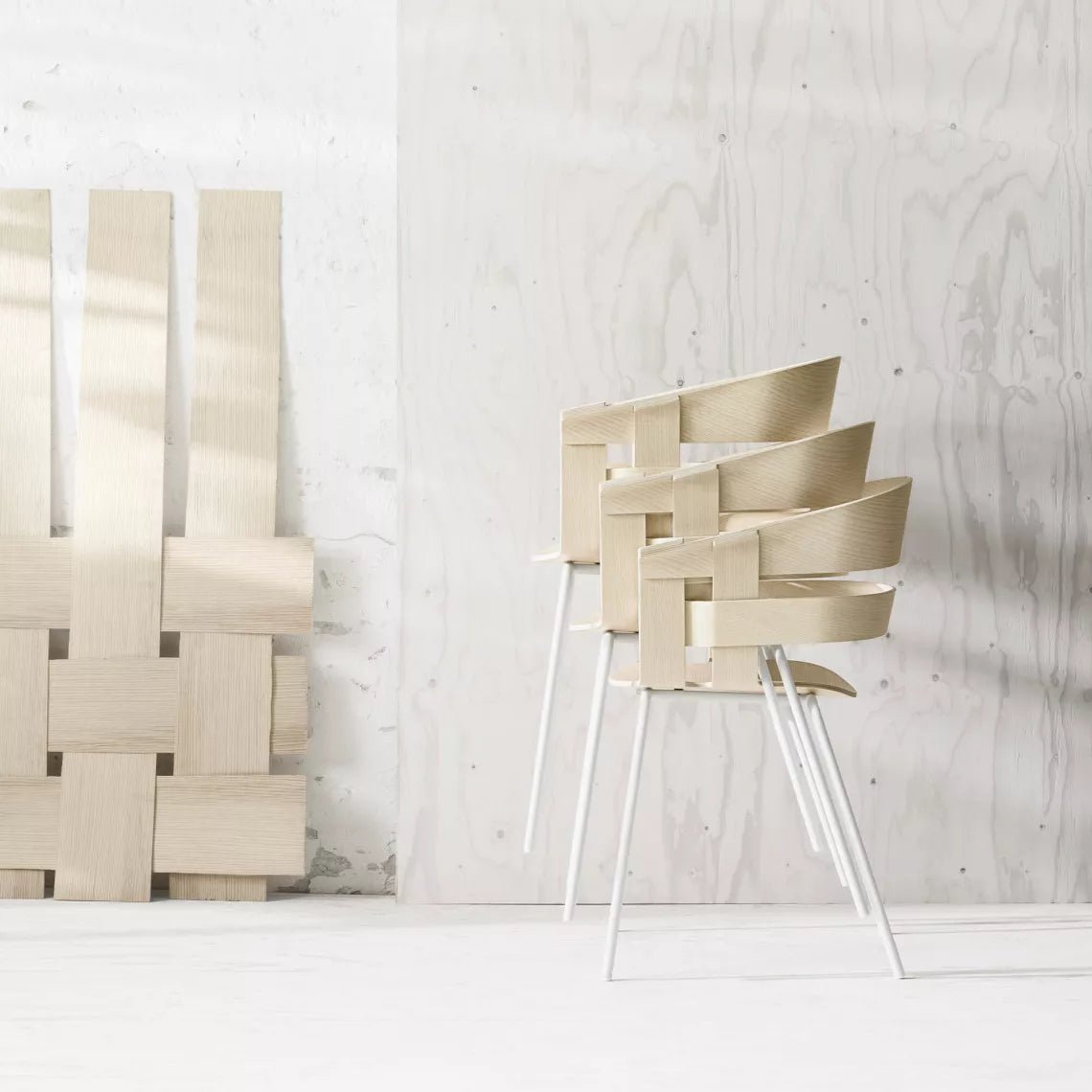 Wick Stuhl - Mit Stahlbeinen Chairs von Design House Stockholm
